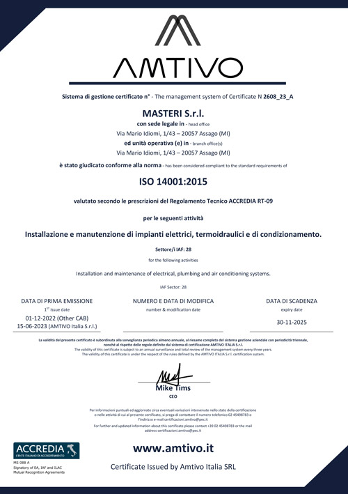 Masteri-srl----ISO-14001 Anteprima del certificato ISO-14001 di to Masteri srl